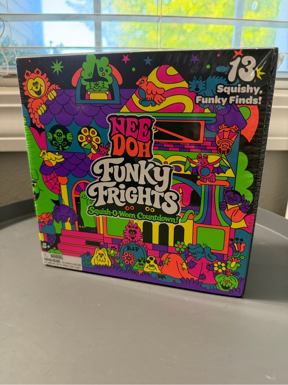 NeeDoh Funky Frights Squish-O-Ween Countdown RARE HTF